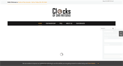 Desktop Screenshot of clocksofsa.com